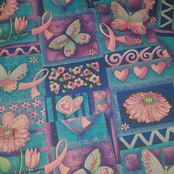 Pink Ribbon Srcub Top - Picture 2 of 2